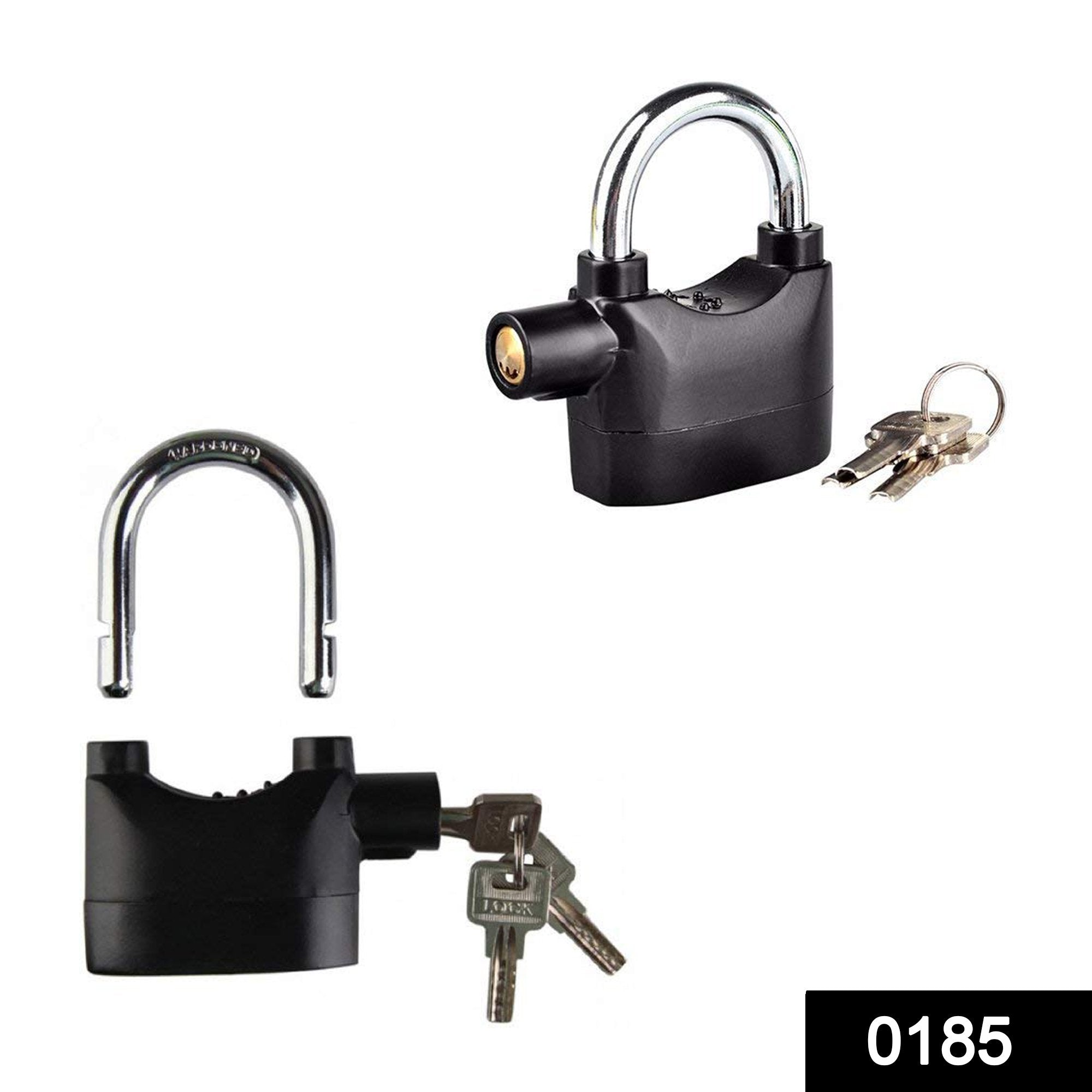 0185 Anti Theft Security Pad Lock with Smart Alarm - SkyShopy 0185 Anti Theft Security Pad Lock with Smart Alarm - SkyShopy